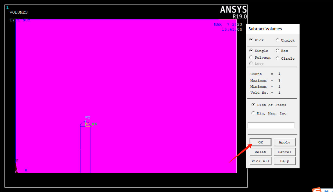 ansys画矩形正确使用方法
